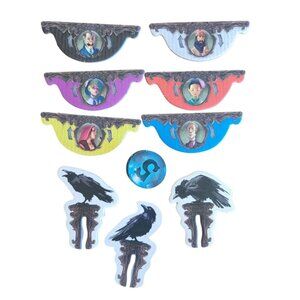 Mysterium Game Replacement Pieces Player Characters Cardboard Mystery Solved